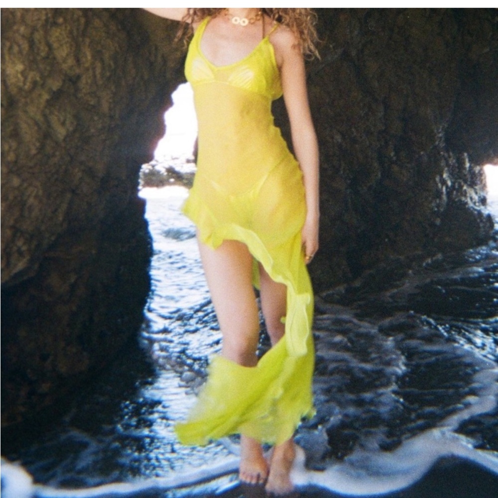 Delfi Collective Lara Long Neon Dress